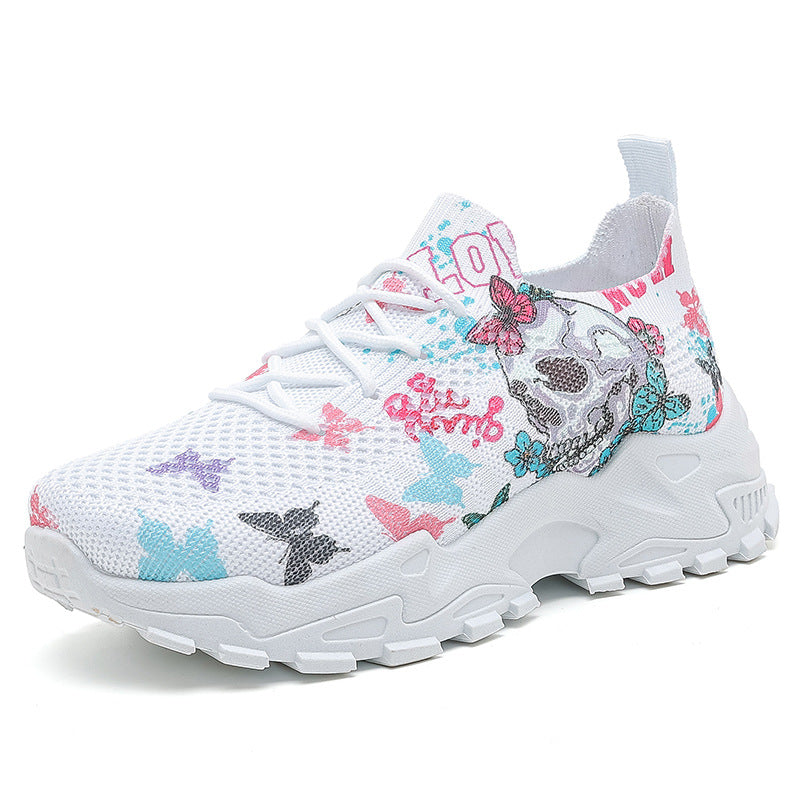 Women's Fashion Breathable Sneakers Lightweight Walking Shoes Comfortable Versatile Running Shoes