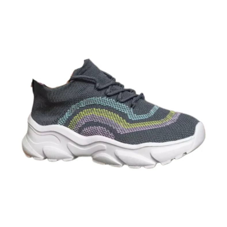 WaveCore Knit Sneakers | Charcoal