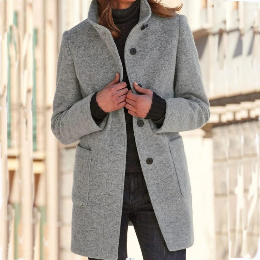 LAST DAY 49% OFF 🔥-Vintage Solid Button Down Jacket