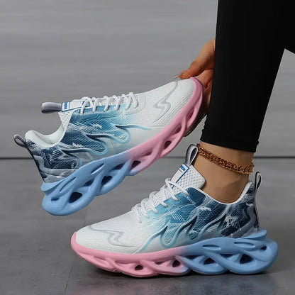 Women’s Stylish Breathable Lightweight Running Shoes Sneakers