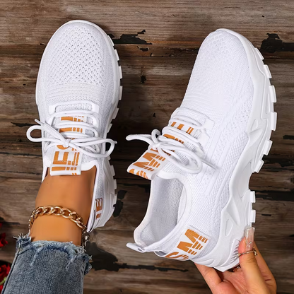 Women's Breathable & Lightweight Cushioned Sole Slip-On Sneakers