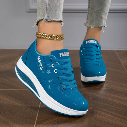 Women's Fashionable Platform Orthopedic Sneakers Slip-on Shoes