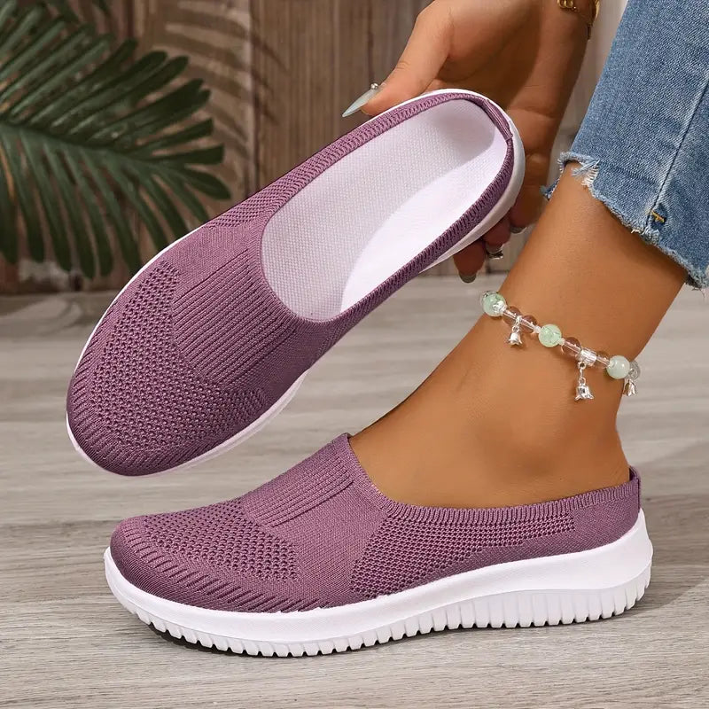 Women's Soft Sole Non-Slip Casual & Versatile Slip-On Walking Sneakers