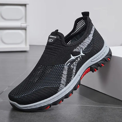 Men's Lightweight Breathable Anti-slip Sneakers for Outdoor Activities