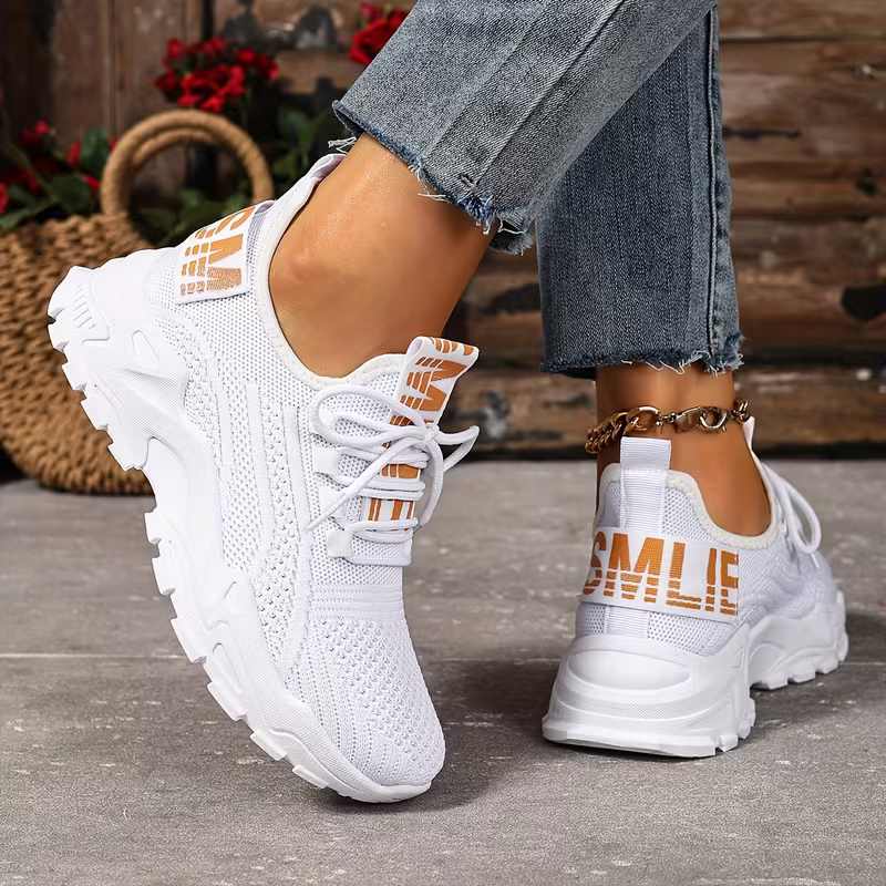 Women's Breathable & Lightweight Cushioned Sole Slip-On Sneakers