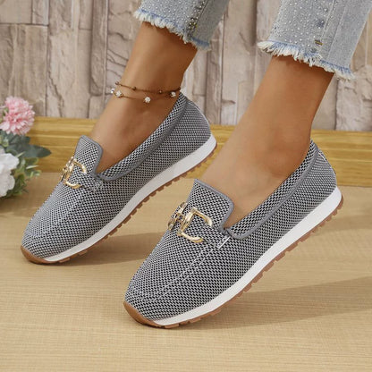 Women's Stylish Orthopaedic Slip‑On Loafers Walking Shoes Trainers