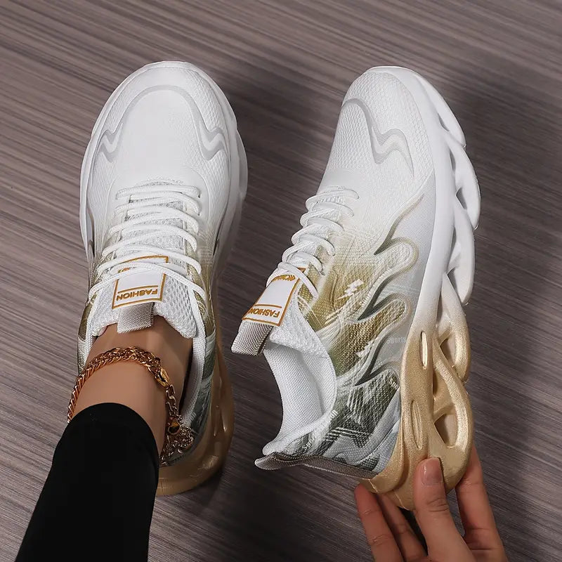 Women’s Stylish Breathable Lightweight Running Shoes Sneakers