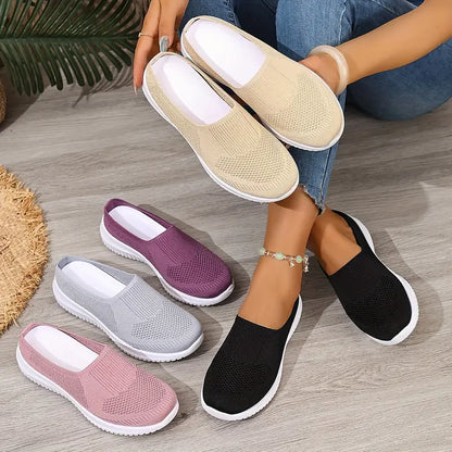 Women's Soft Sole Non-Slip Casual & Versatile Slip-On Walking Sneakers