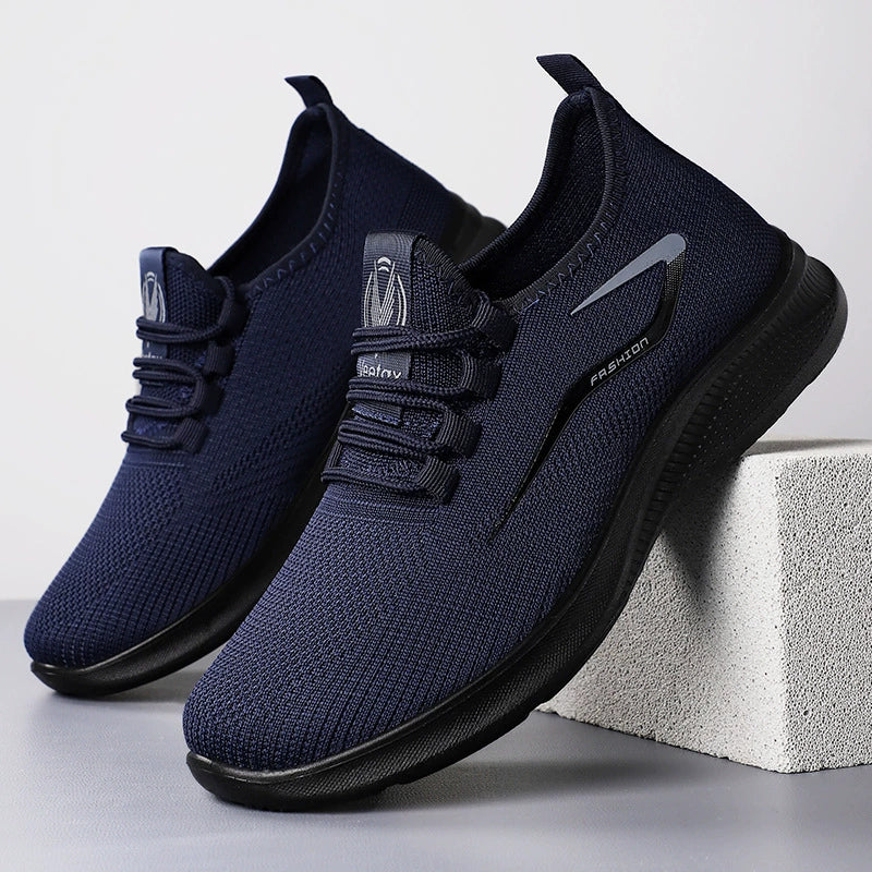 Men's Lightweight Breathable Mesh Trainers Walking Shoes