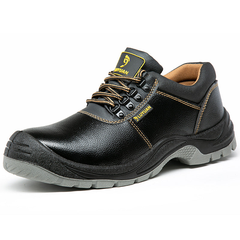 Men's and Women's Non-slip Waterproof Shock-resistant and Wear-resistant Safety Work Boots