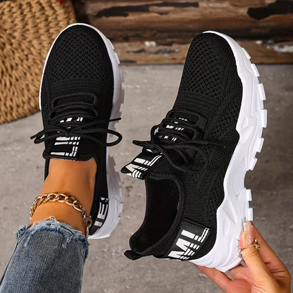 Women's Breathable & Lightweight Cushioned Sole Slip-On Sneakers