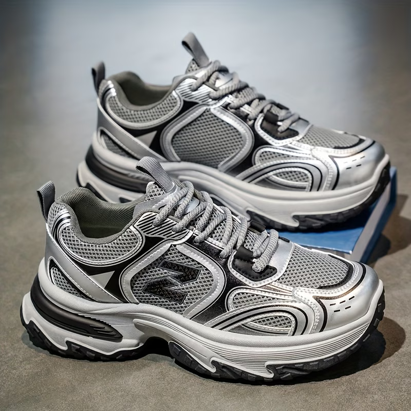 Men's Fashion Trendy Versatile Letter Print Shoes Sneakers