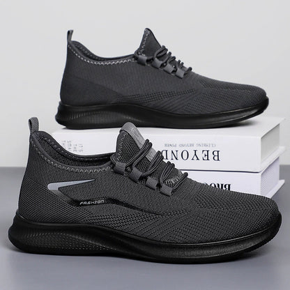 Men's Lightweight Breathable Mesh Trainers Walking Shoes