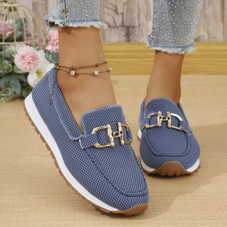 Women's Stylish Orthopaedic Slip‑On Loafers Walking Shoes Trainers