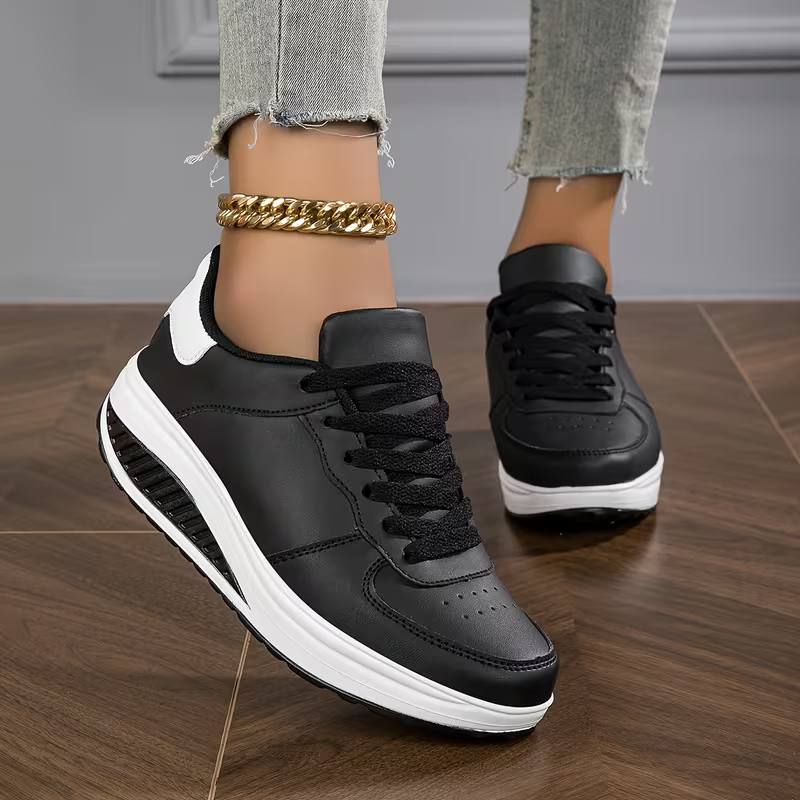 Women's Fashionable Platform Orthopedic Sneakers Slip-on Shoes