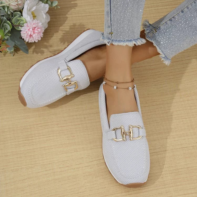 Women's Stylish Orthopaedic Slip‑On Loafers Walking Shoes Trainers