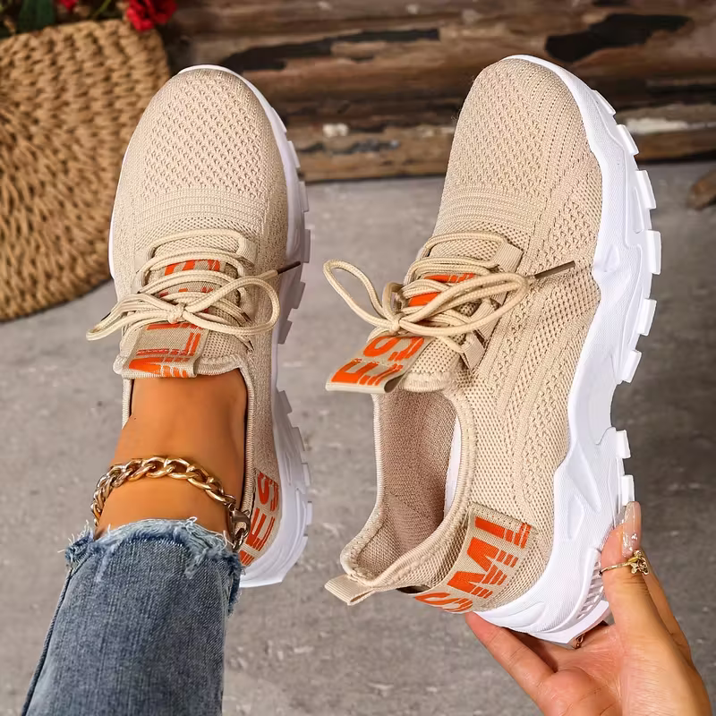 Women's Breathable & Lightweight Cushioned Sole Slip-On Sneakers