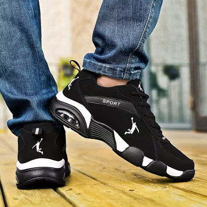 Unisex Comfortable Air Cushion Low-Top Sneakers Shoes for Running, Walking, Training