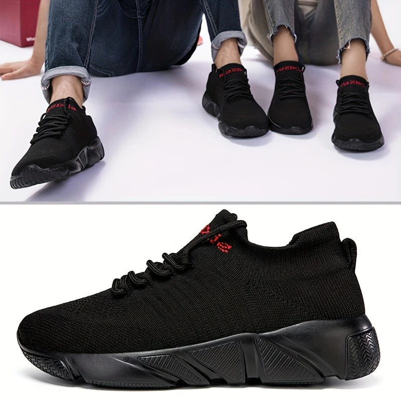 Plus-Size Wide Toe Box Lightweight&Breathable Sneakers Walking Shoes
