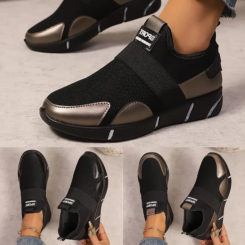 Women's Lightweight Breathable Slip-On Sneakers for All-Day Wear