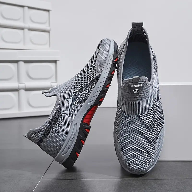 Men's Lightweight Breathable Anti-slip Sneakers for Outdoor Activities