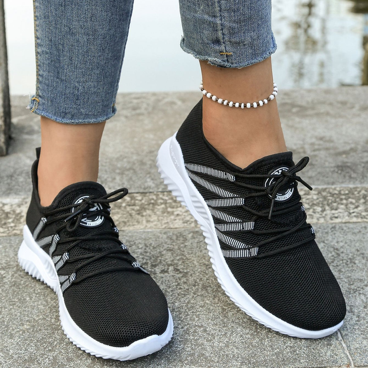 Women's Stylish Breathable Knit Sneakers