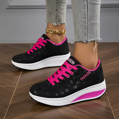 Women's Fashionable Platform Orthopedic Sneakers Slip-on Shoes