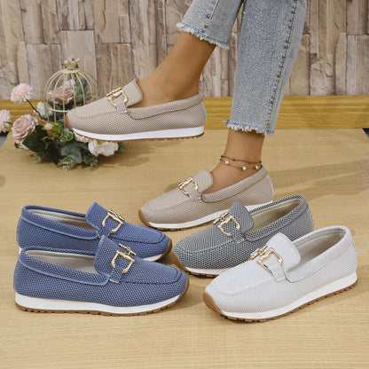 Women's Stylish Orthopaedic Slip‑On Loafers Walking Shoes Trainers