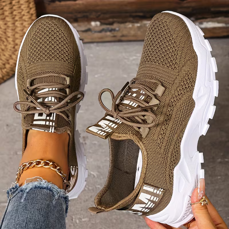 Women's Breathable & Lightweight Cushioned Sole Slip-On Sneakers