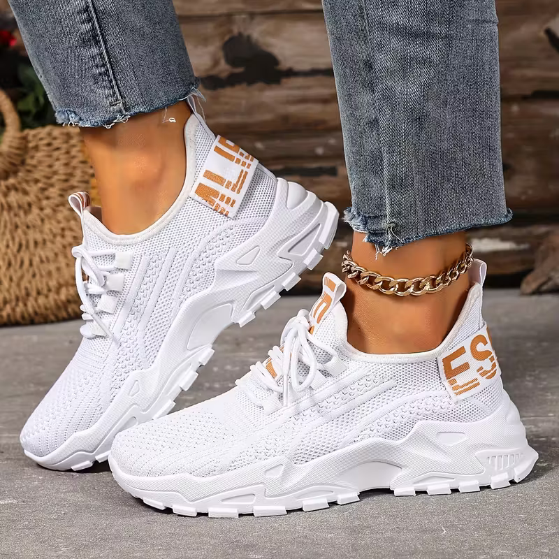 Women's Breathable & Lightweight Cushioned Sole Slip-On Sneakers