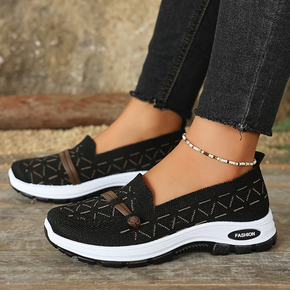 Women's Breathable & Non-Slip Arch Support Athletic Shoes Orthopedic Sneakers