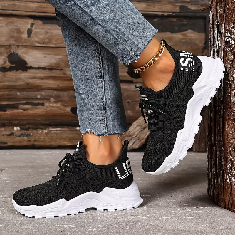 Women's Breathable & Lightweight Cushioned Sole Slip-On Sneakers