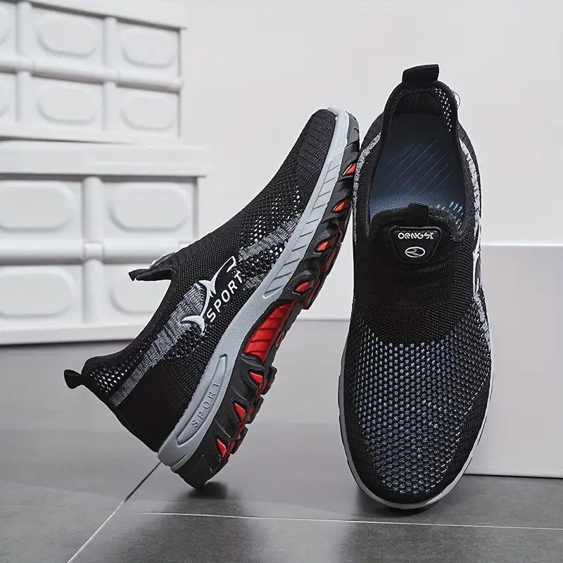 Men's Lightweight Breathable Anti-slip Sneakers for Outdoor Activities