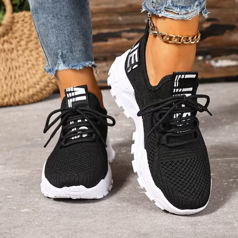 Women's Breathable & Lightweight Cushioned Sole Slip-On Sneakers