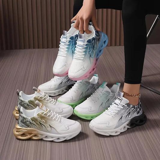 Women’s Stylish Breathable Lightweight Running Shoes Sneakers
