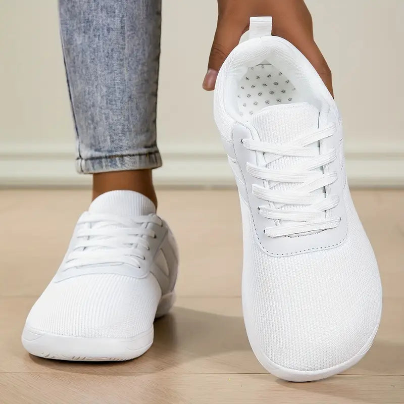 Women's Plus Size Arch Support Wide Toe Box Sneakers Athletic Shoes for Long Walks