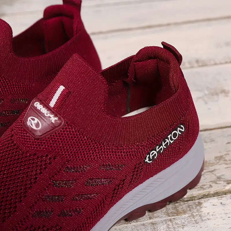 Women's New Comfortable & Breathable Slip-On Walking Shoes Sneakers