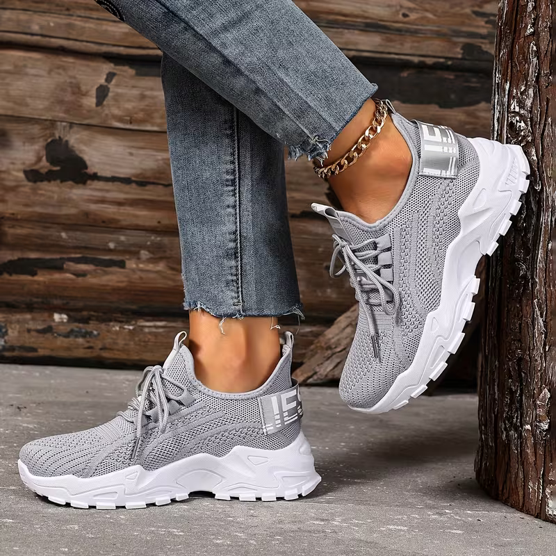 Women's Breathable & Lightweight Cushioned Sole Slip-On Sneakers