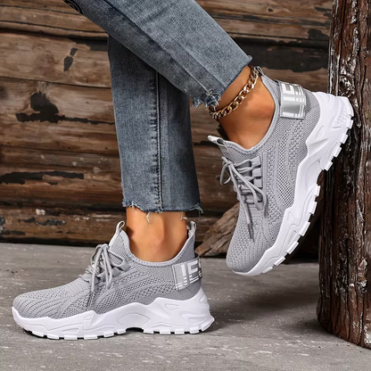 Women's Breathable & Lightweight Cushioned Sole Slip-On Sneakers