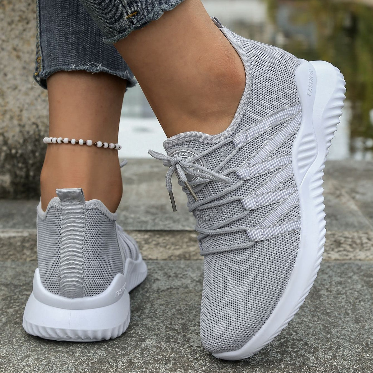 Women's Stylish Breathable Knit Sneakers