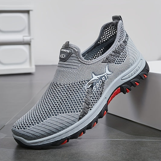 Men's Lightweight Breathable Anti-slip Sneakers for Outdoor Activities