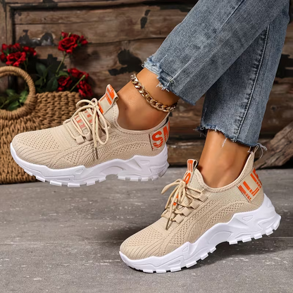 Women's Breathable & Lightweight Cushioned Sole Slip-On Sneakers