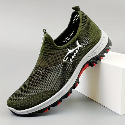 Men's Lightweight Breathable Anti-slip Sneakers for Outdoor Activities