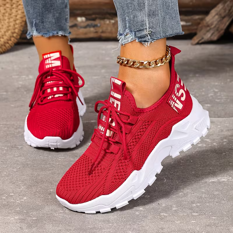 Women's Breathable & Lightweight Cushioned Sole Slip-On Sneakers