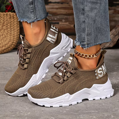 Women's Breathable & Lightweight Cushioned Sole Slip-On Sneakers