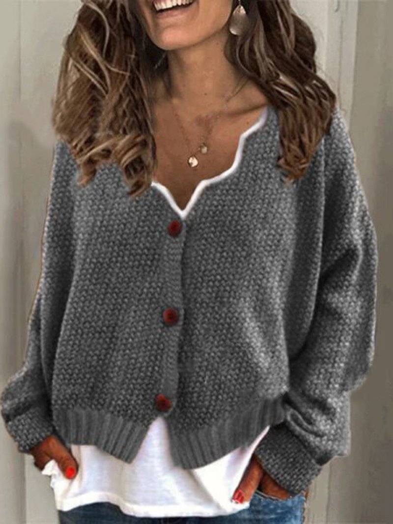 Retro Casual Clash Sweater