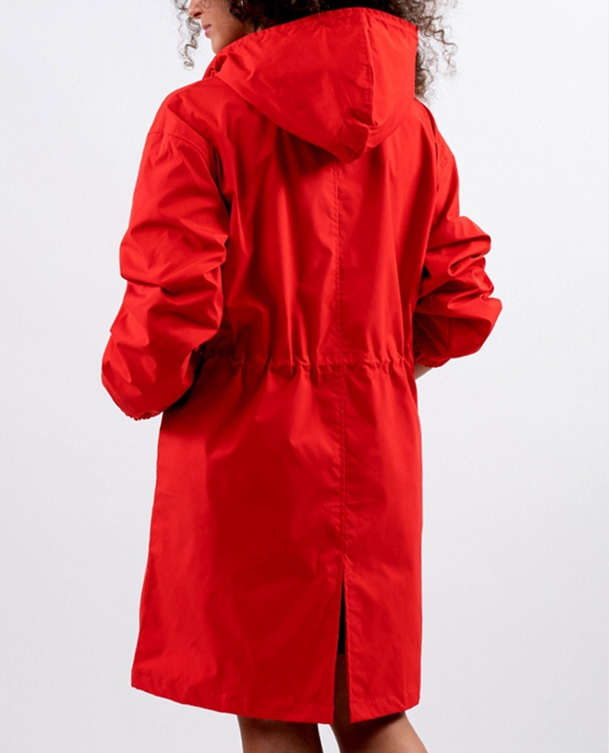 Water Resistant Oversized Hooded Windbreaker Rain Resistant Jacket