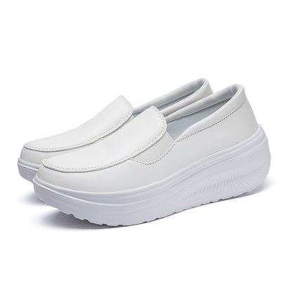 Women's Ergonomic Pain Relief Arch Support Leather Shoes