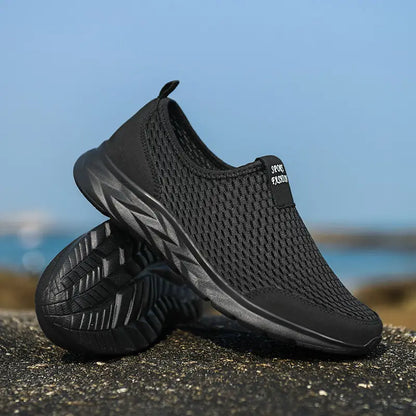 🔥49% OFF Today🔥Breathable Slip On Sneakers for Men - Perfect for All Day Outdoor Walking and Running