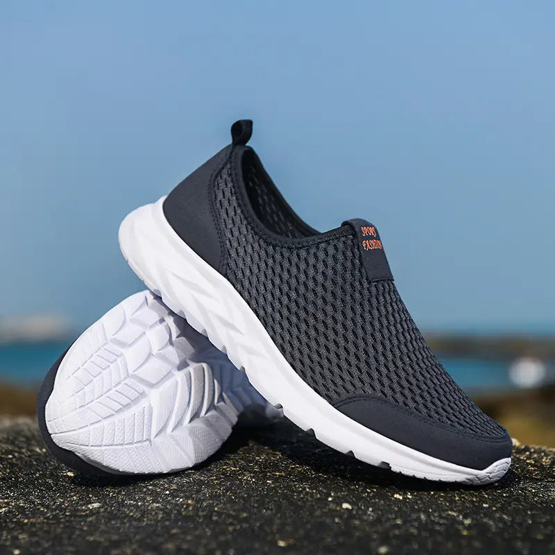🔥49% OFF Today🔥Breathable Slip On Sneakers for Men - Perfect for All Day Outdoor Walking and Running